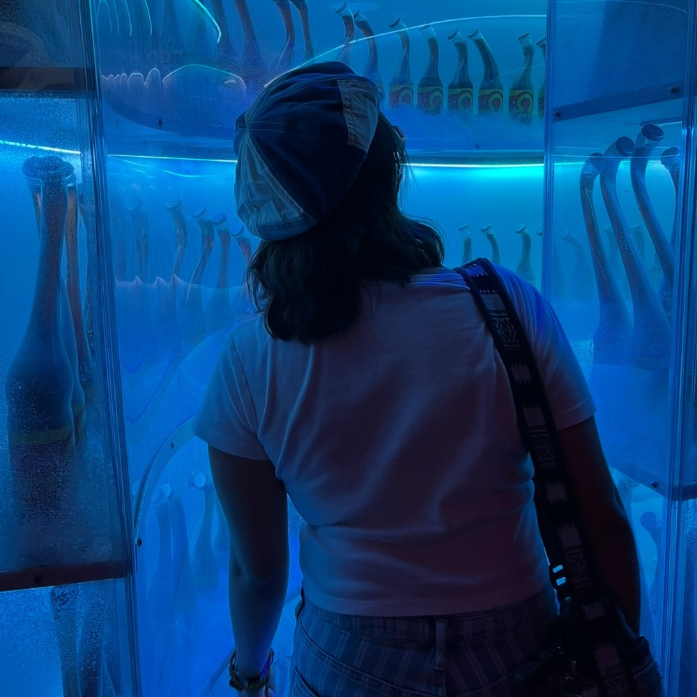 Vintage-Inspired Denim Patchwork Cap - image 1